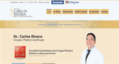 Desktop Screenshot of drcarlosrivera.com